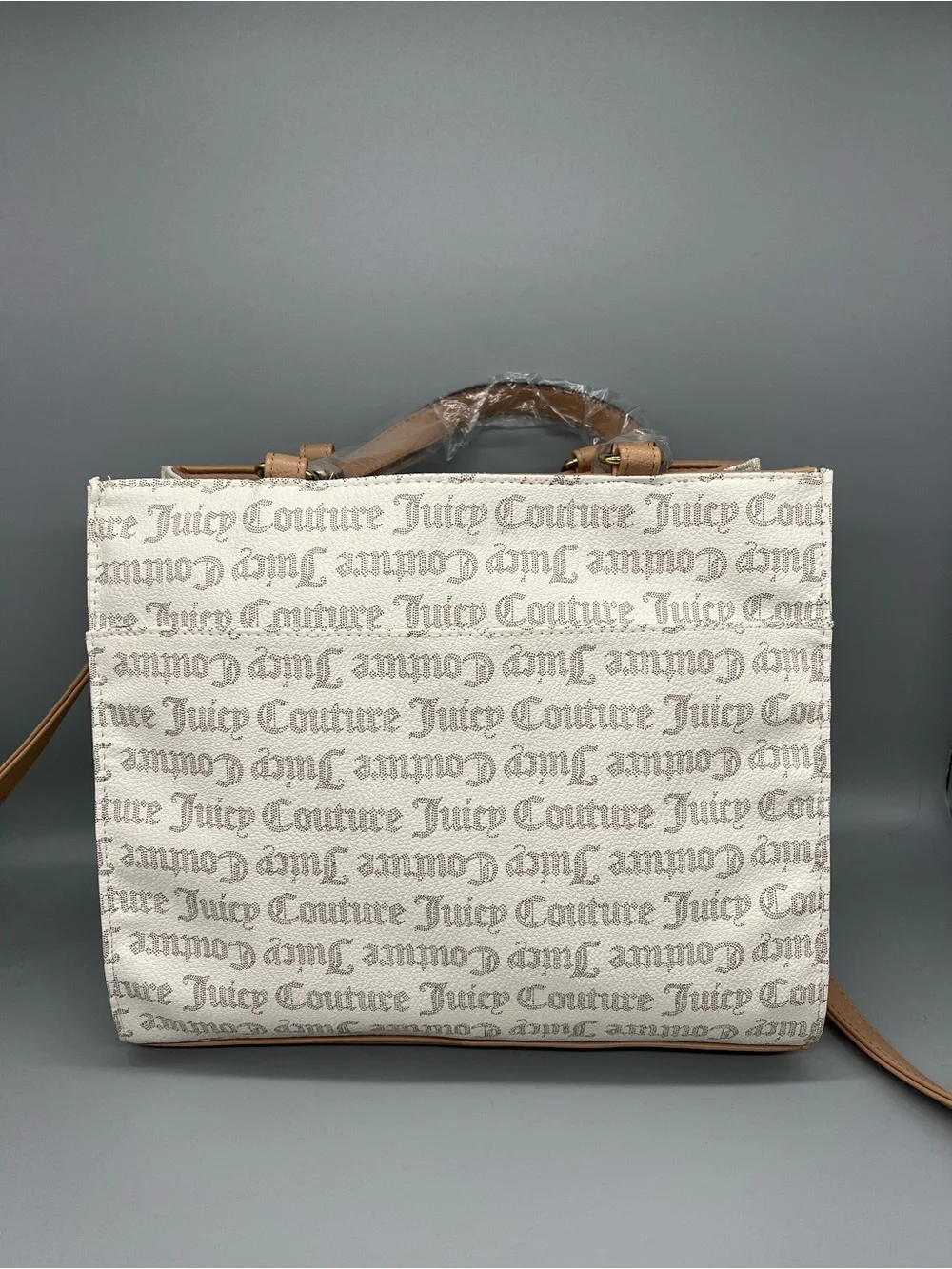 Juicy couture under lock & key satchel purse